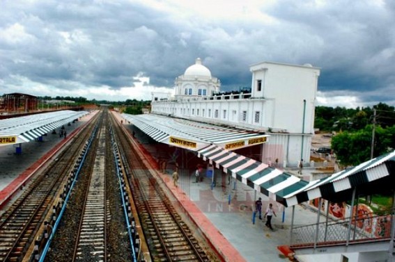 Despite unstable condition of BG tracks, State administration clamours about running BG Express train between Agartala- Delhi on July 31, uncertainty hovers as no notification is circulated by NFR so far, NFR construction official talks to TIWN Despite unstable condition of BG tracks, State administration clamours about running BG Express train between Agartala- Delhi on July 31, uncertainty hovers as no notification is circulated by NFR so far, NFR construction official talks to TIWN